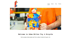 Desktop Screenshot of adammillertoyandbicycle.com